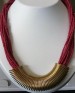 New Designer Red Colored Small Beads Necklace-11